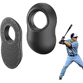 2 Pack Baseball Thumb Guard for Pro Batters, Hitter Swing Training Aid, Thumb Guard Baseball &amp; Softball Baseball Batting Grip Baseball Accessories Baseball Training Equipment Reduce Bat Sting