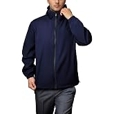 congluoki Rain Jacket Men Waterproof Windbreaker Lightweight Hooded Casual Coat for Daily Hiking Cycling Coat
