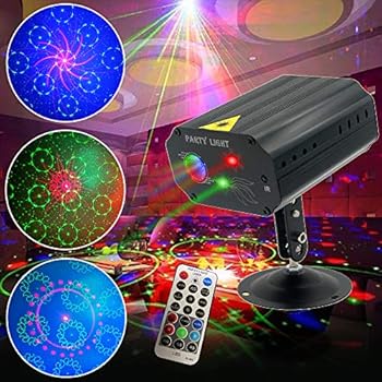 Disco DJ Light Party Light Strobe Stage Light LED Effect light Sound Activated with Remote Control great for Birthday Bar Club Wedding Christmas KTV Karaoke Festivals