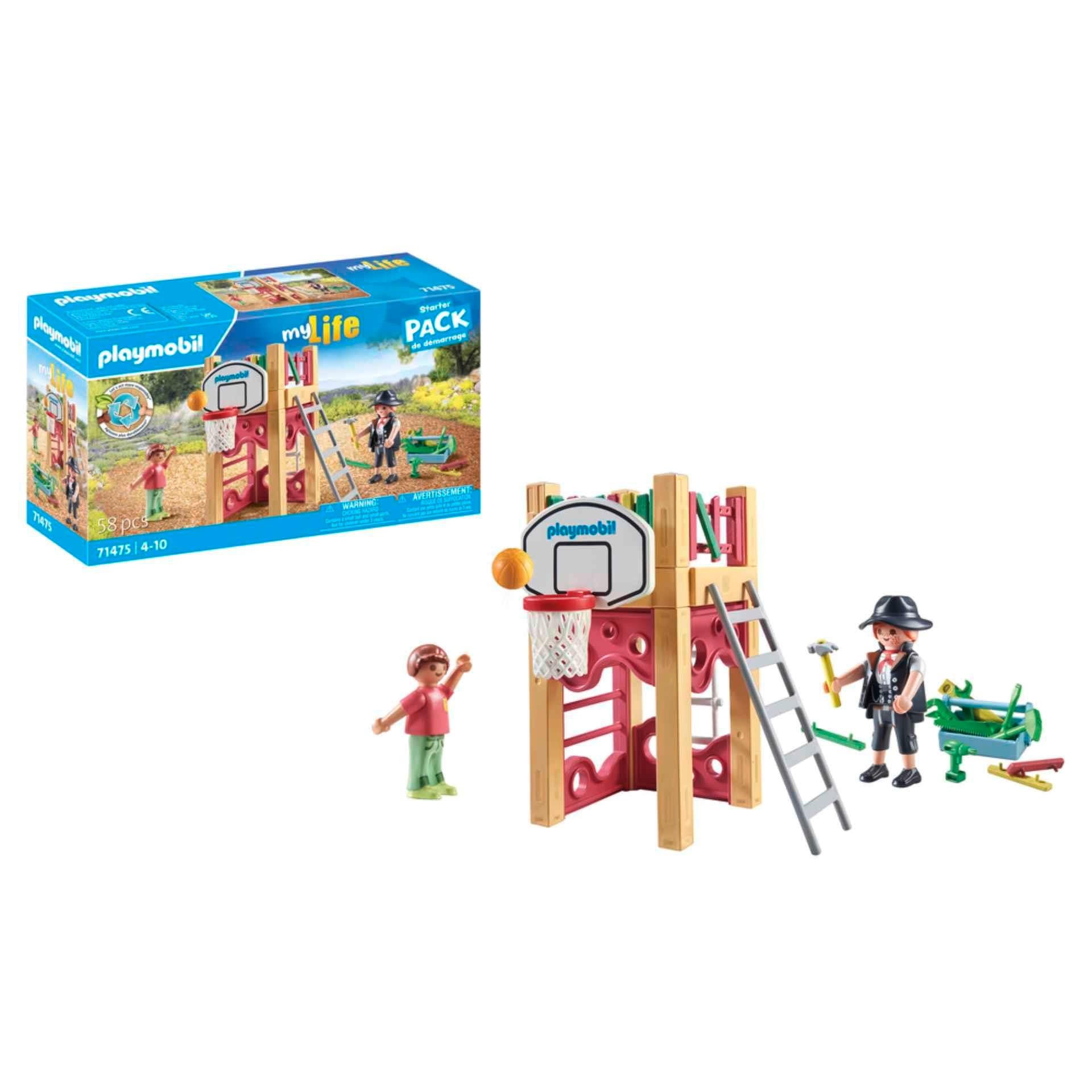 Playmobil Outdoor Climbing Frame with Carpenter