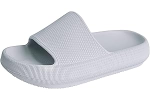 WYSBAOSHU Kid's Slides Girls Boys Comfort Non-Slip Thick Sole Slippers Summer Beach Shoes