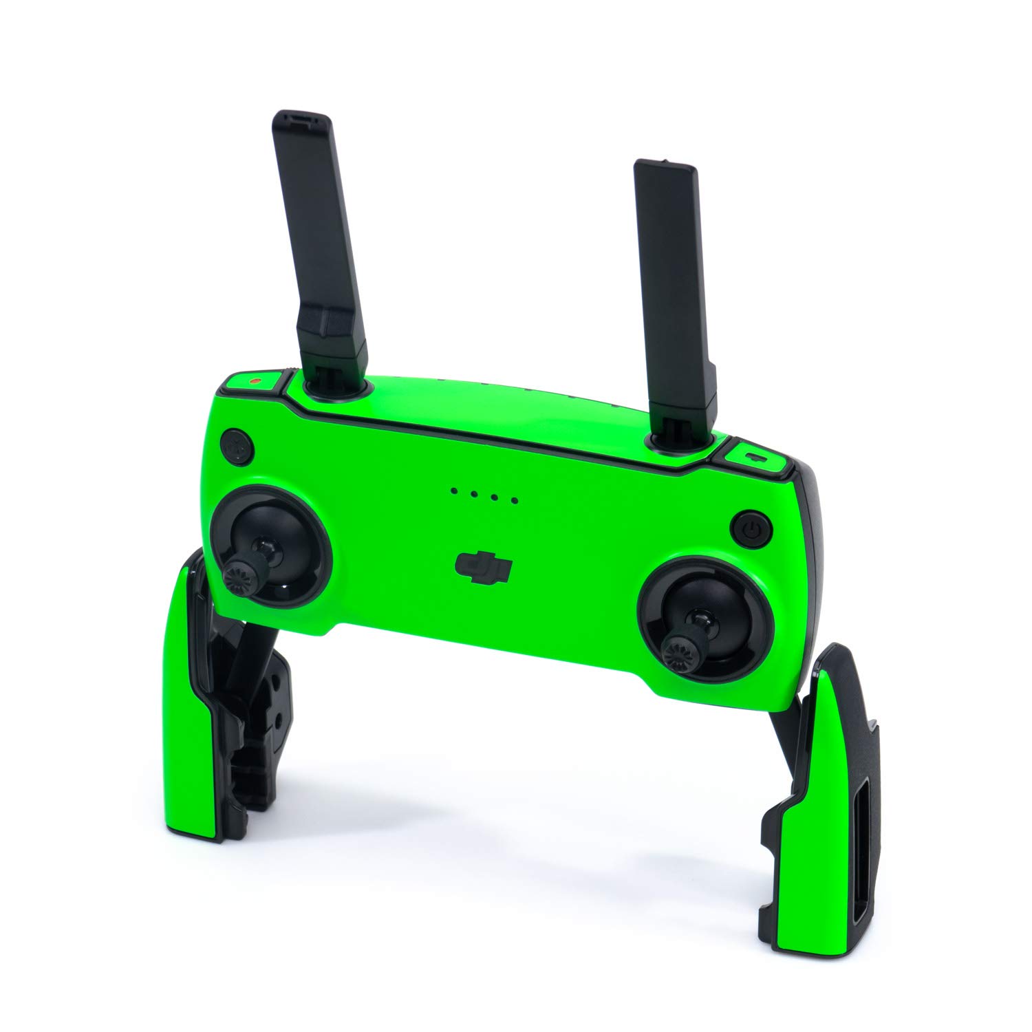 Wrapgrade Skin Sticker compatible with DJI Mavic Mini | Remote Controller (NEON GREEN)