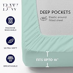 Briarwood Home Twin Sheets, Cooling Sheet Set, Deep