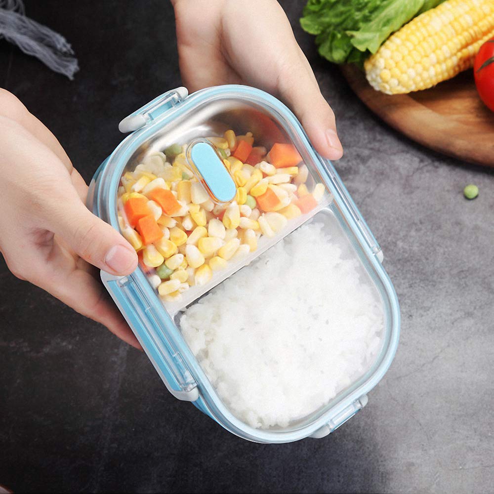 Bento Lunch Box, Kids Lunch Box, Lunch Containers, 650 ml Leakproof