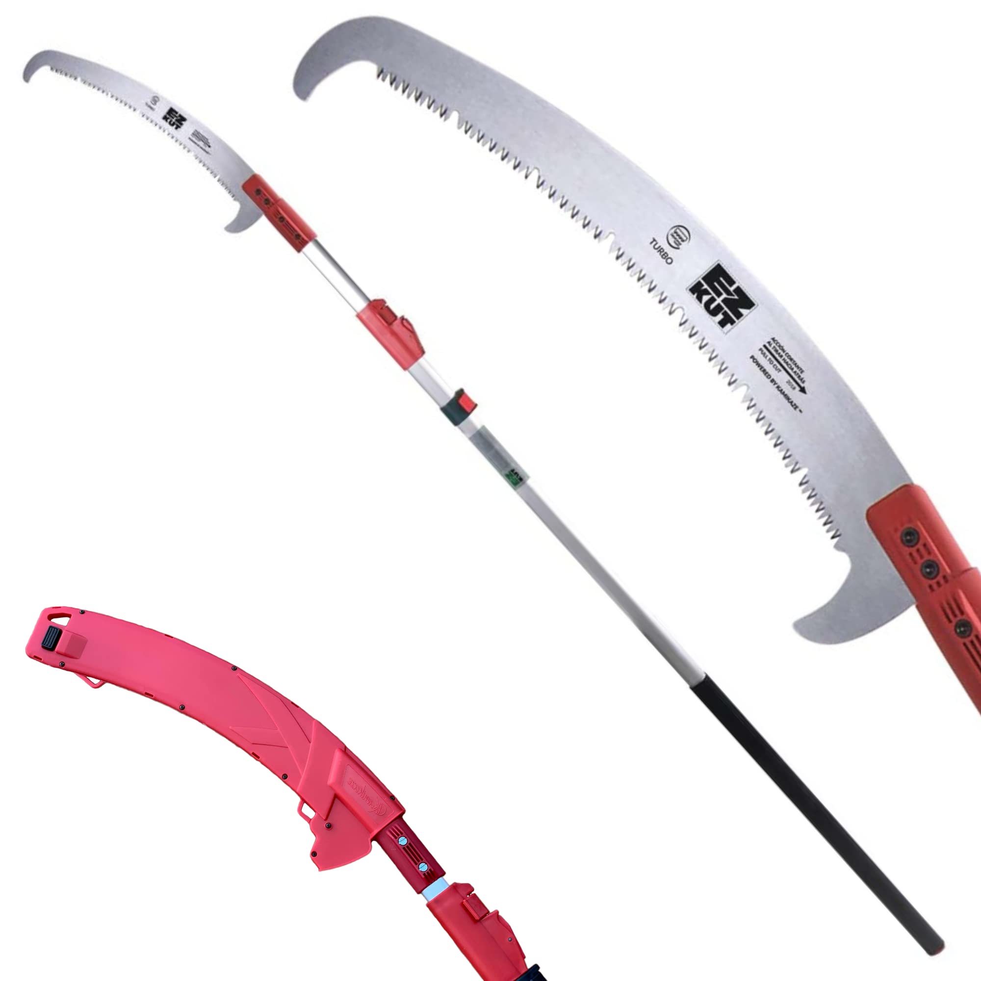 EZ Kut Pole Saw Kamikaze 20’ Extendable - Pole