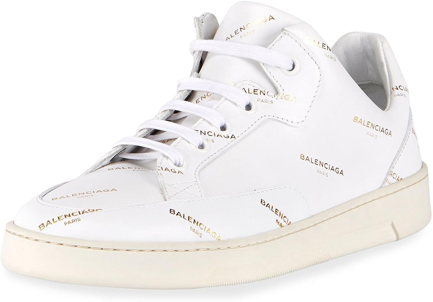 Balenciaga LogoPrint MidTop LaceUp