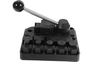 Healvian Professional Ring Press Jewelry Tool for Jewelry Making Abs Material Easy to Use 12mm to 22mm Sizes