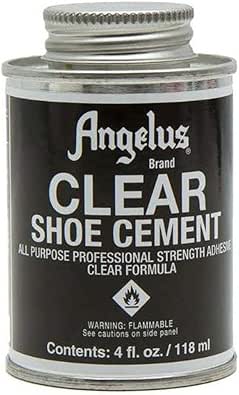 angelus clear shoe cement