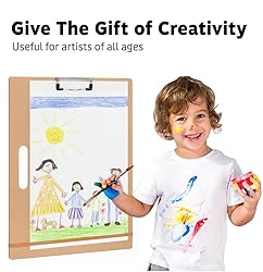 Drawing Board - 12" x 17" Sketch Board with Handle