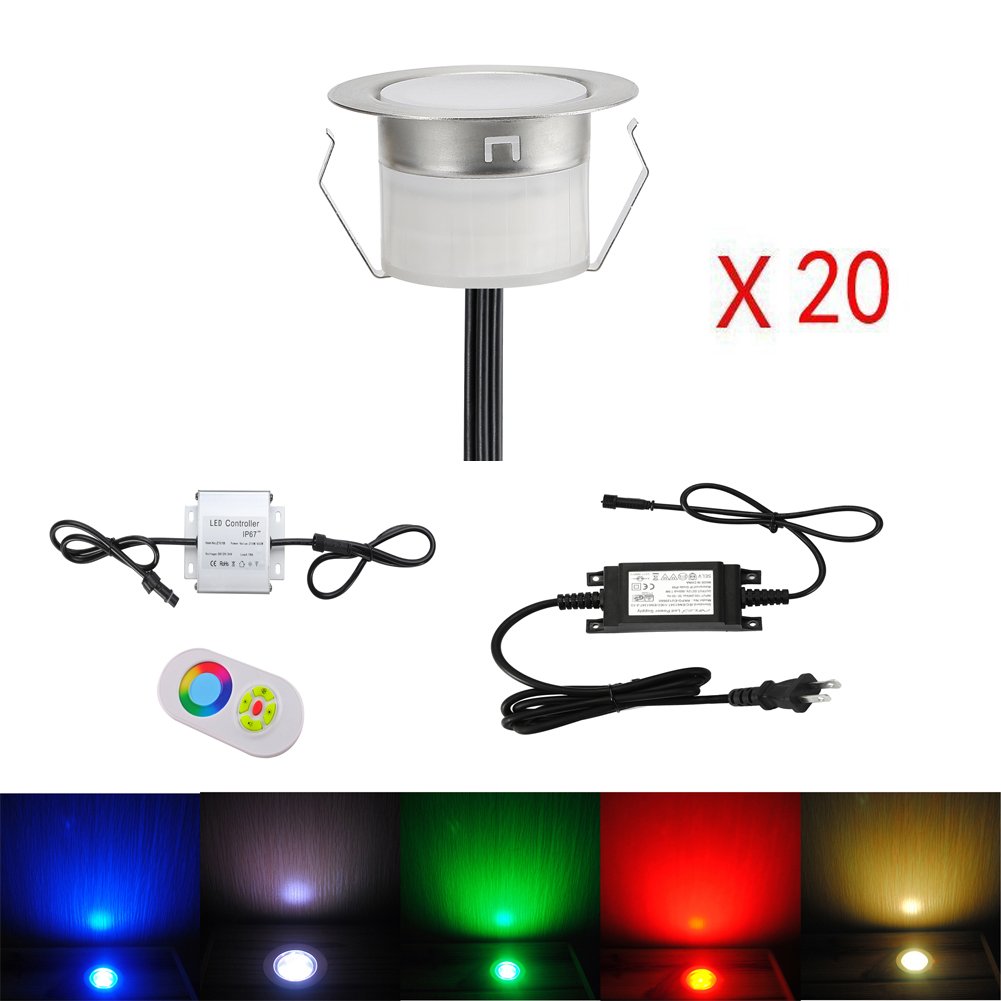 Best Outdoor Colored Deck Lighting