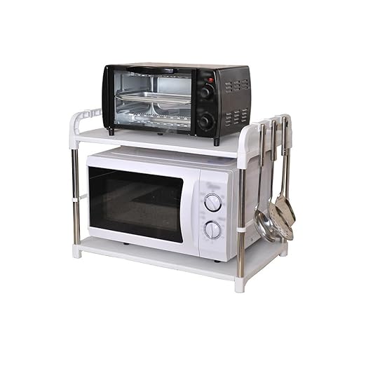Estante del horno de microondas Estante de almacenamiento de ...