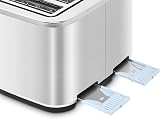 Morphy Richards Motive 4 Slice Toaster 1600W Brushed Steel Browning 7 settings view 5