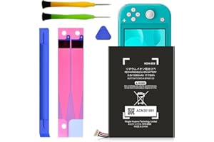 RRUHHK Battery for HDH-003, 5080mAh New Upgrade High Capacity Battery Replacement for Nintendo Switch Lite, HDH-001 with Full Set Repair Tool Kits