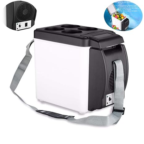 XIAOSD 6 L PortáTil Refrigerador del Coche, Tipo FríO Y Caliente ...
