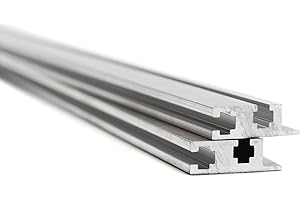 Synthrotek Eurorack Rails - 126HP, 100 x 3mm Slide Nuts - Modular Case Hardware