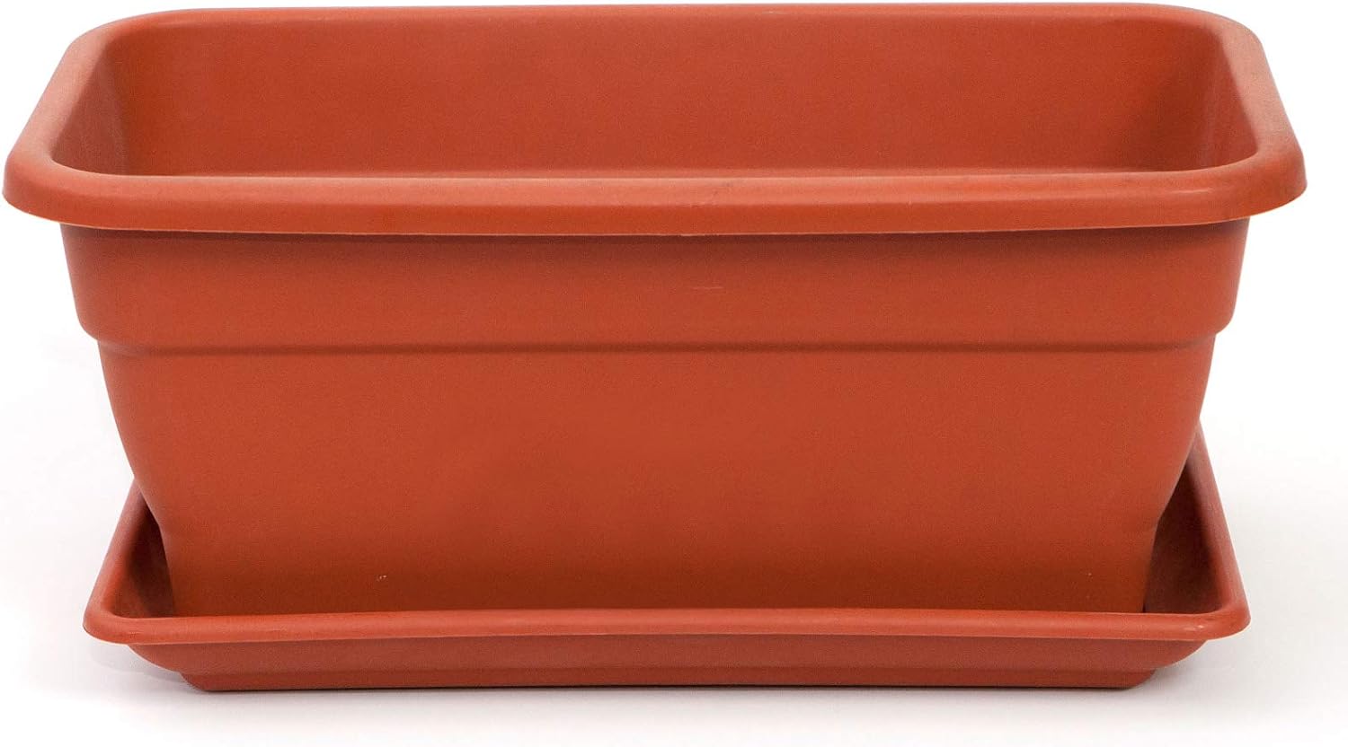 PAMEX Macetero Jardinera 'Eva' con Plato 'Adan' (40cm)