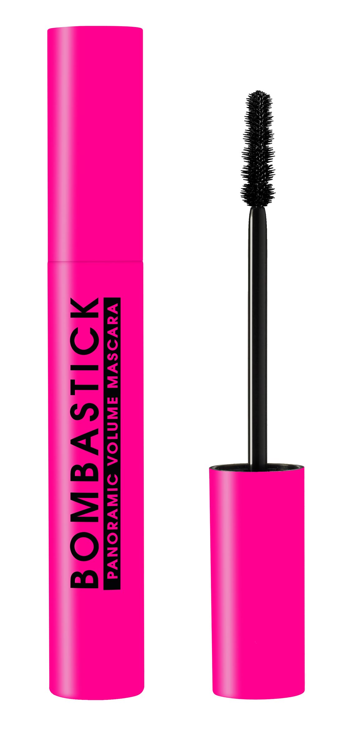 Dermacol Bombastick Mascara, Panoramic Volume, Lifting and Lengthening Effect, Smudge-Proof, Clump-free, Intense Black