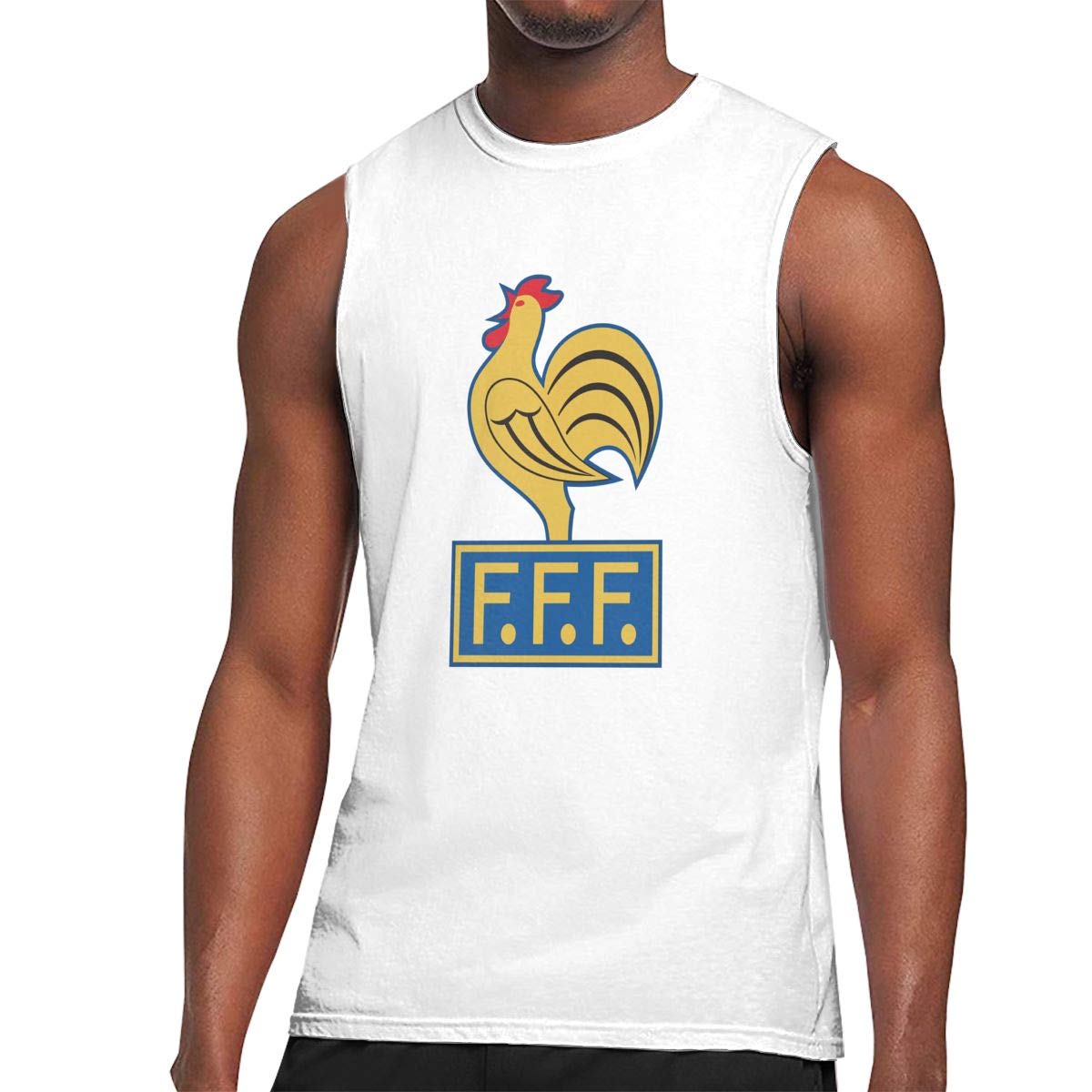 Stylish Wholesale France Football Sleeveless T Shirt Cool Shirt 5610 | Jznovelty