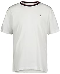 Tommy Hilfiger Boys' Short Sleeve Ringer Crew Neck