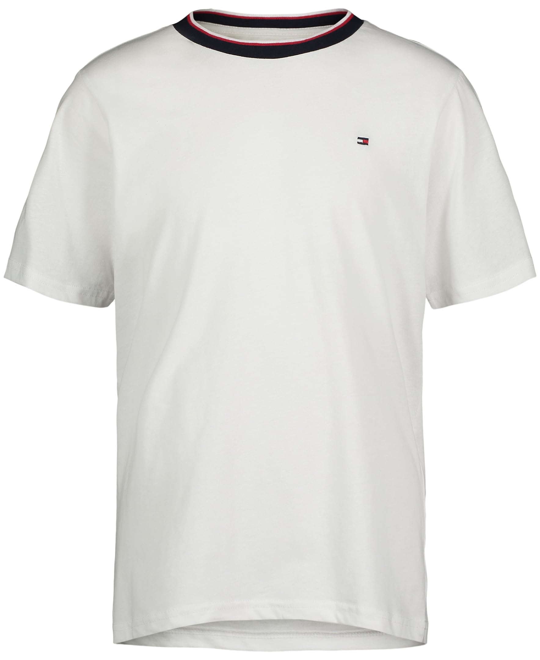 Tommy Hilfiger Boys' Short Sleeve Ringer Crew Neck