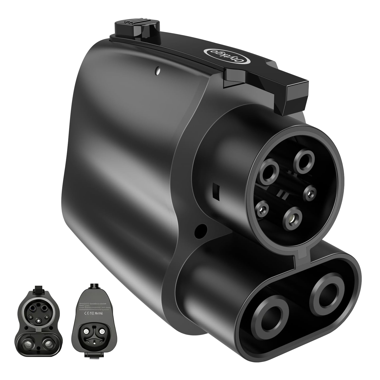 Photo 1 of Otytkgo NACS to CCS Adapter, Tesla Supercharger Adapter 500A/1000V DC Fast Charging, Fit for V3/V4 Tesla Chargers, Compatible with Ford Rivian GM Nissan Volvo CCS1 EVs