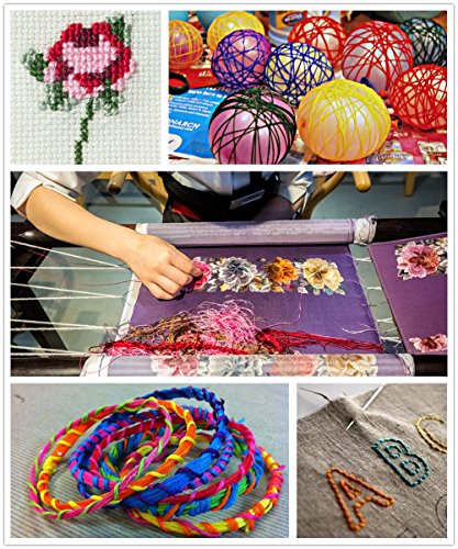 4 Premium+Rainbow+Color+Embroidery+Floss