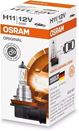 OSRAM OS64211 ORIGINAL H11 Halogen Headlamp Bulb 12V Folding Carton Box view 4