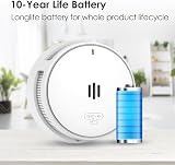 Wisualarm Smoke Alarm 10 Year Battery EN14604 UKCA 3 Pack view 4