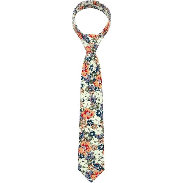 Spring Notion Men's Tartan Plaid Woven Necktie - 58 Inch Classic Tie, 100% Polyester, Dry Clean Only