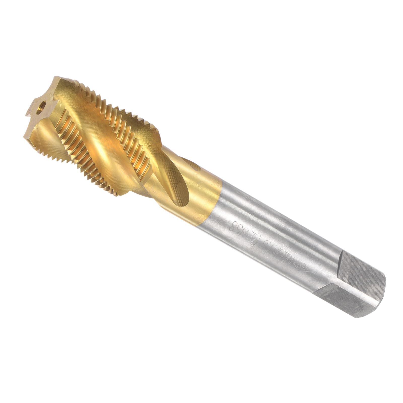 CoCud Spiral Flute Threading Tap, M20 x 1.5 Thread Size 4 Flutes, High Speed Steel Tapping Tool - (Applications: for Processing Holes & Sticky Materials) — image 1