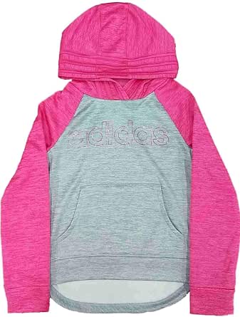 Amazon.com: adidas Sudadera con capucha para niñas, color gris y rosa :  Ropa, Zapatos y Joyería