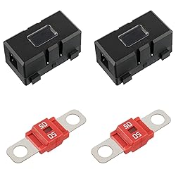 BOJACK 50 Amp AMI/Midi Fuse Holders and High