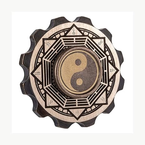 Amazon Co Jp そわそわスピナー太極拳ゴシップ高速 高精度金属材料ハンドスピナーフォーカス指キッドと大人の応力緩和退屈adhd自閉症のためのおもちゃをスピニング ホーム キッチン