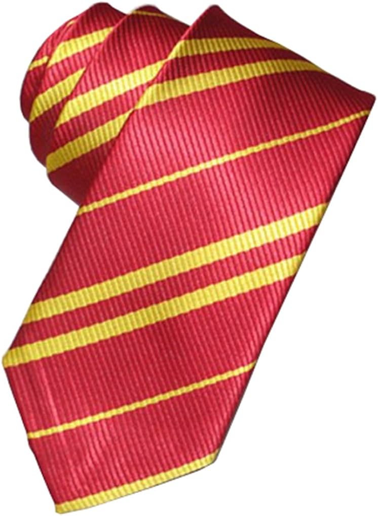 Tie Costume Striped Necktie Halloween Cosplay Party Supplies Accessories for Kids and Adults (Yellow): Clothing