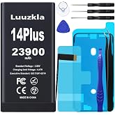 Luuzkla 23900mAh Battery Compatible with iPhone 14 Plus, (New Upgrade) Super Capacity Battery Compatible with iPhone 14 Plus, with Full Tool Kits-0 Cycle-24 Months Service