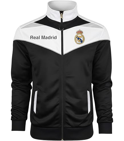 Amazon.com: adidas Men's Soccer Real Madrid Z.N.E Jacket Core