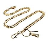 UNIQSUM Basic Curb Cuban Link wallet chain Swivel