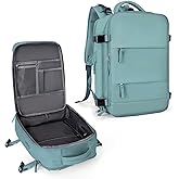 coowoz Travel Backpack For Women Men,Carry On Backpack,Hiking Backpack Waterproof Outdoor Sports Rucksack Casual Daypack Travel Essentials（Blue）