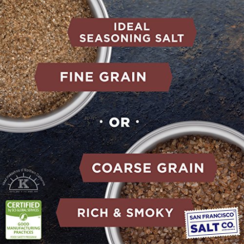 Hickory Smoked Sea Salt 2 lb. Bag - Fine Grain by San Francisco Salt Company - Image 3