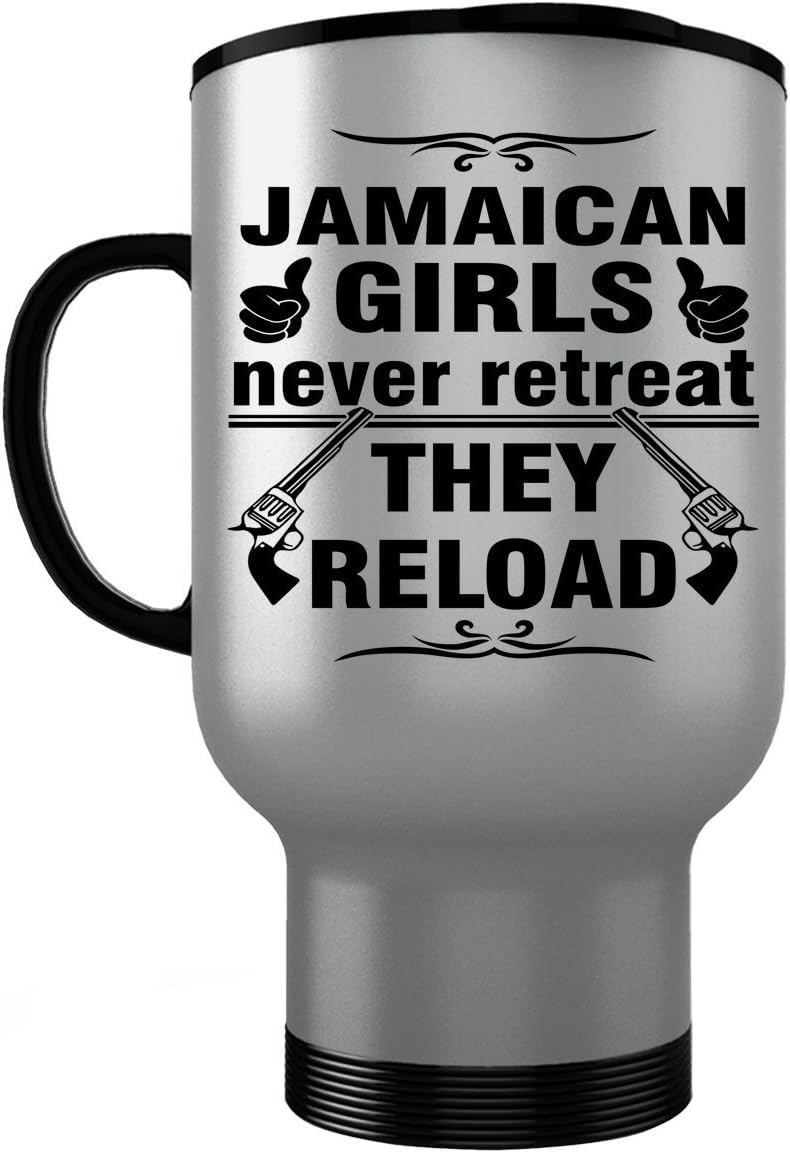 JAMAICA JAMAICAN Travel Mug Good Gifts for Girls Unique