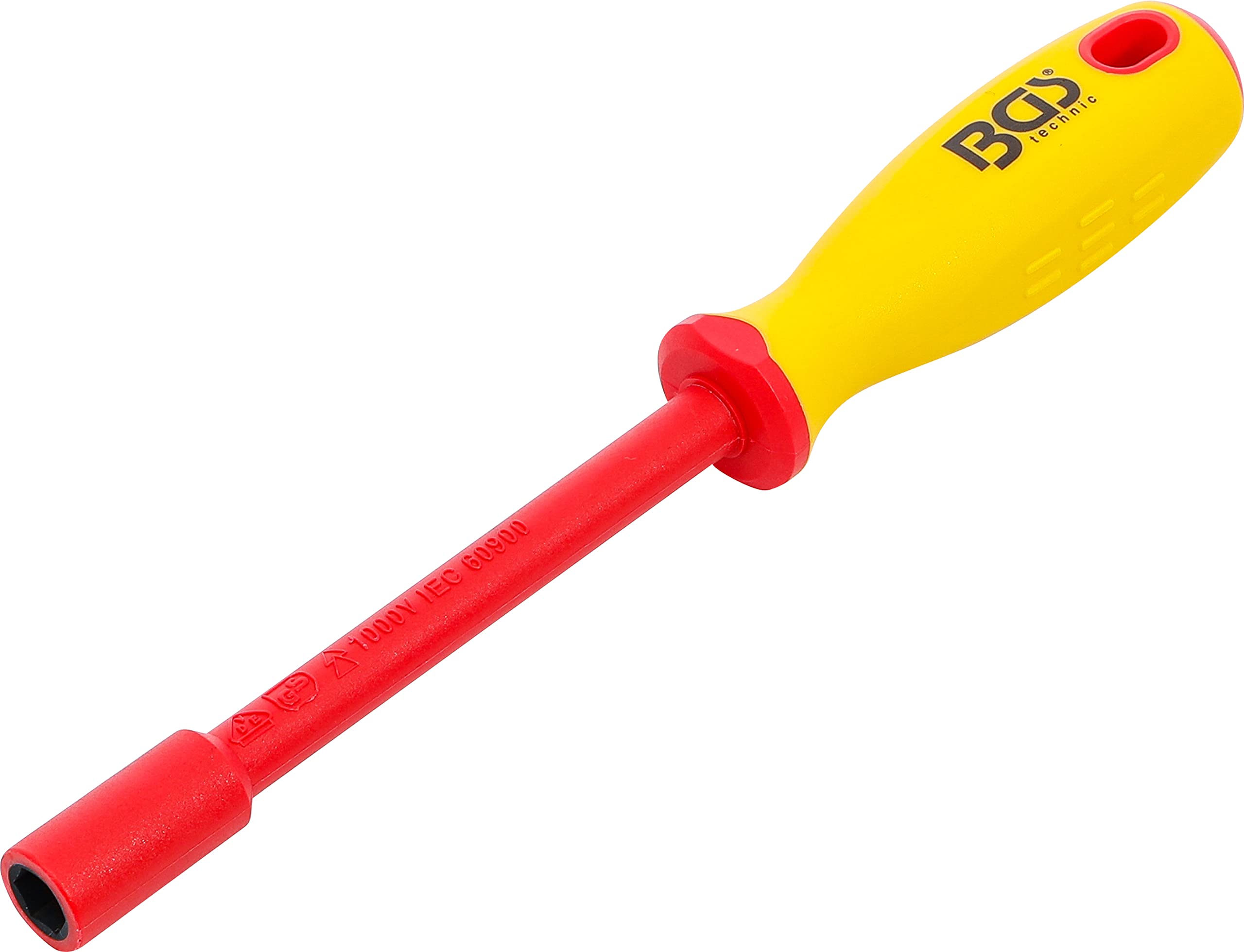 BGS 71089 | VDE Socket Screwdriver | Hexagon | 9 mm | Blade Length 125 mm