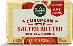 Whole Foods Market European Style Salted Butter, 8.8 OZ