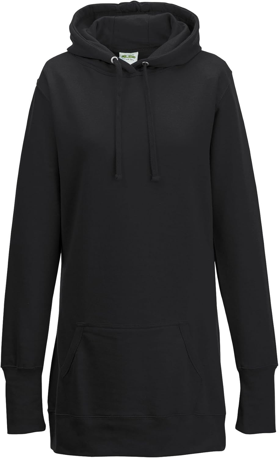 black longline sweatshirt