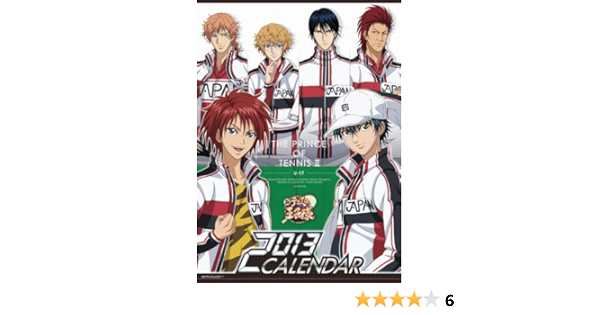 Japanese Anime Calendar 13 New Prince Of Tennis Japan Import Amazon Es Libros