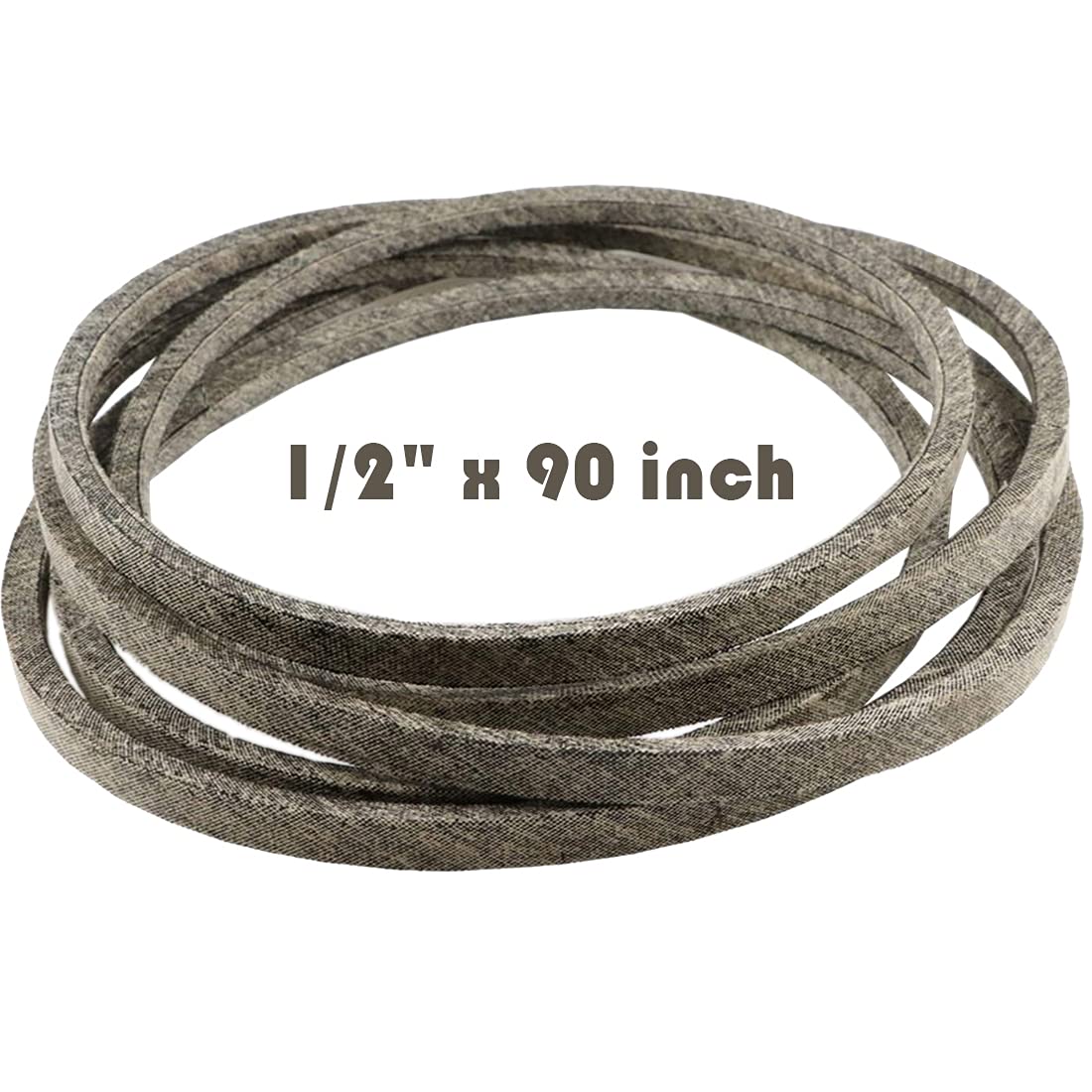 Lawn Mower Tractor Cutting Deck Blades Tranmission Drive Belt for AYP 105732X 120302X 125907X 193214 532125907 532193214 1/2" x 90 inch Made with