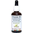 New Roots | Vitamin D 2500 IU Drops for Adults (30 ML), Fast Absorption, Effective Immune System Support Supplement