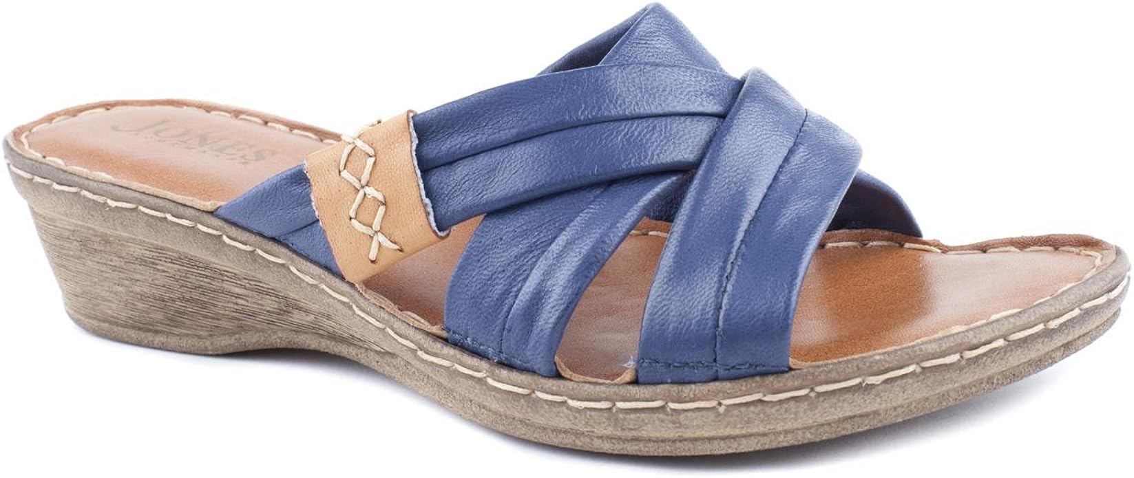 Jones Bootmaker Ladies Kentish Blue Casual Sandals Size 9 Amazon.co.uk