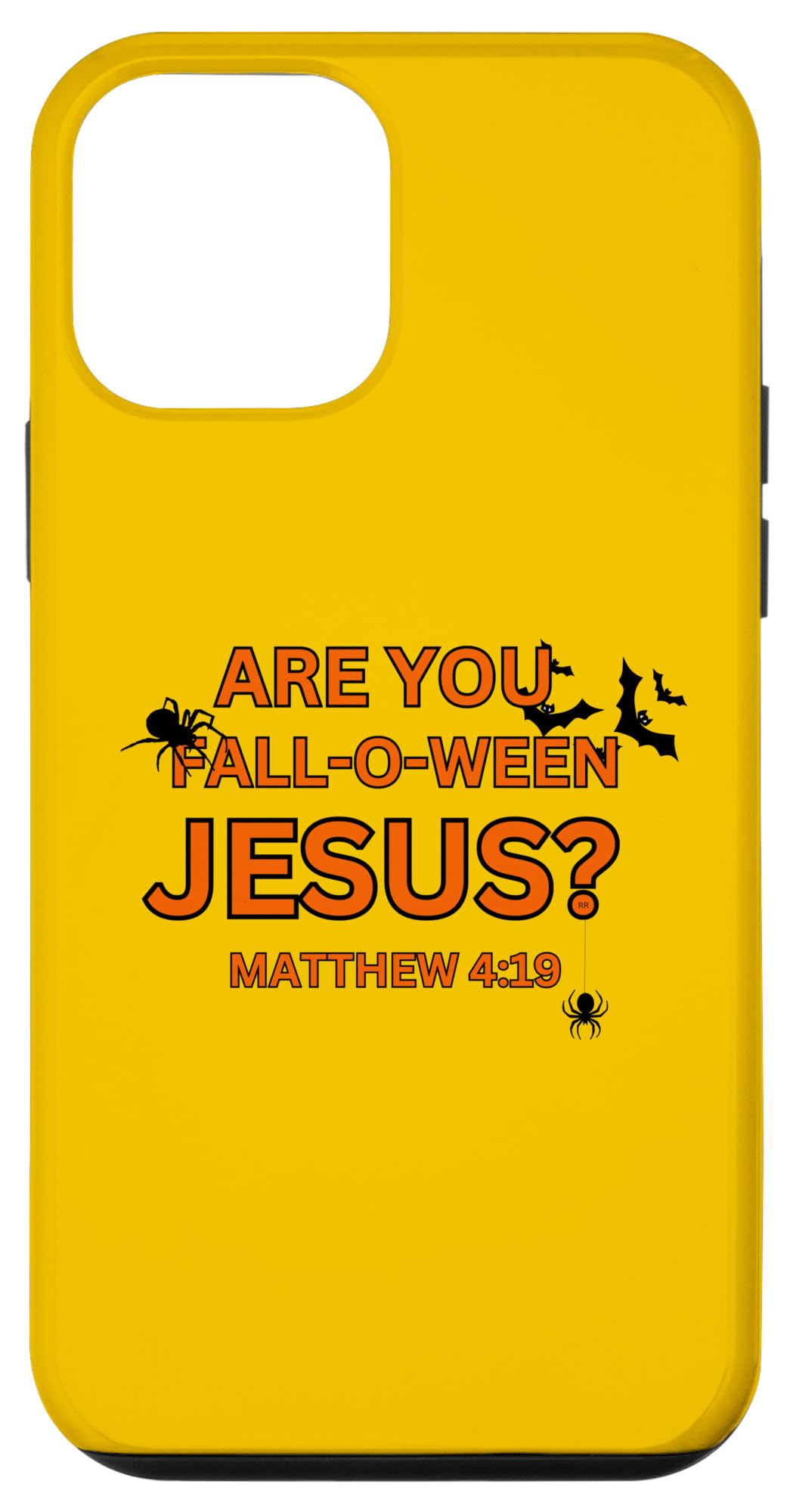 iPhone 12 mini Halloween Bible Verse/ FALL-OWEEN JESUS? Case