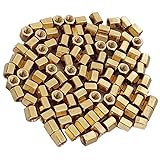 M3 x 5mm Brass Straight PCB Pillar, Female Threaded