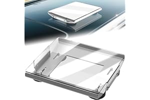 Starlink Mini Car Mount – 256 Lb High-Power Magnet Mount, Aluminum Alloy Base with Thick PC Protective Cover for Car, RV, Tru